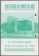 1.º aniversário do Cine-teatro de Porto de Mós