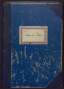 Livro de atas das sessões
